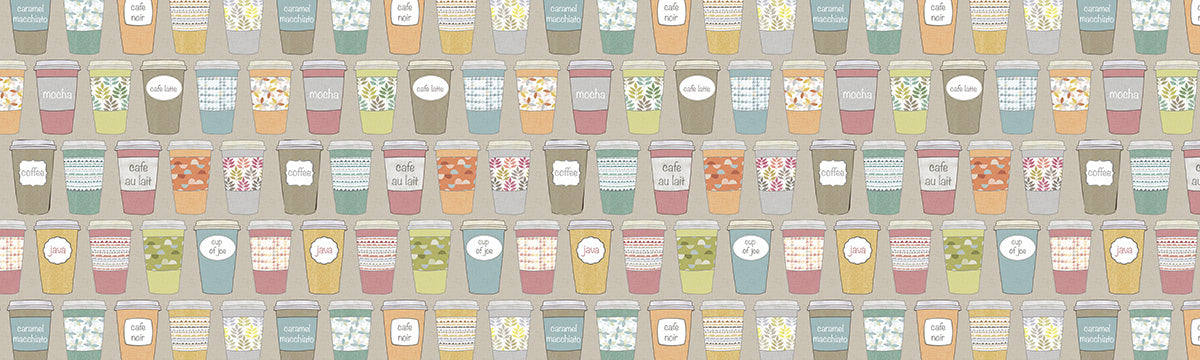 Coffee To Go Mat (P1027)