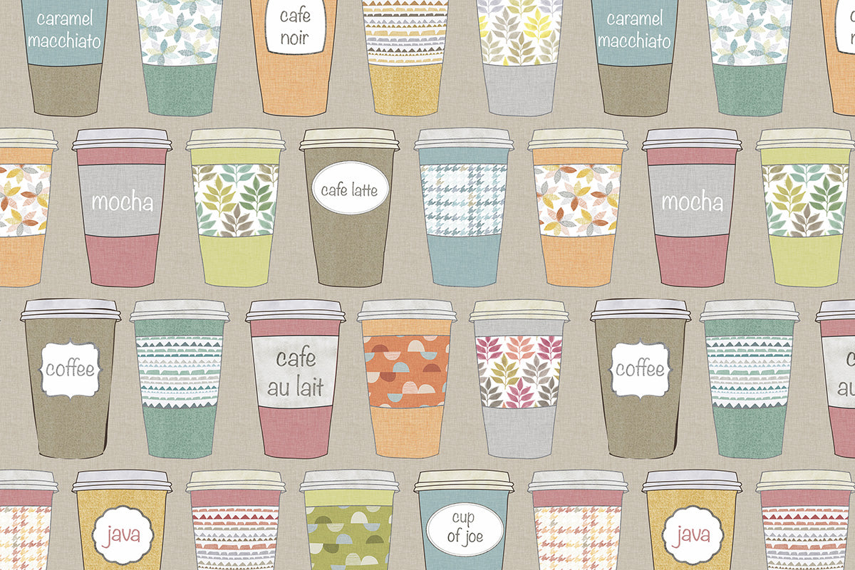 Coffee To Go Mat (P1027)