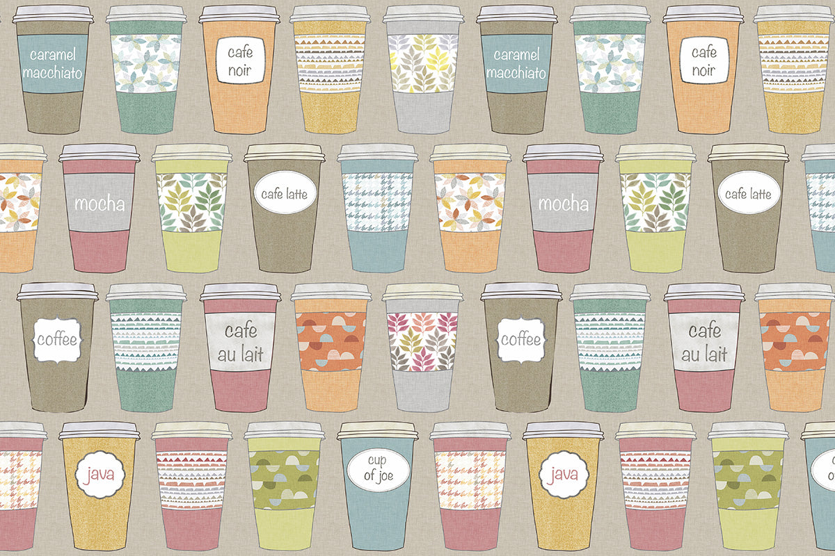 Coffee To Go Mat (P1027)