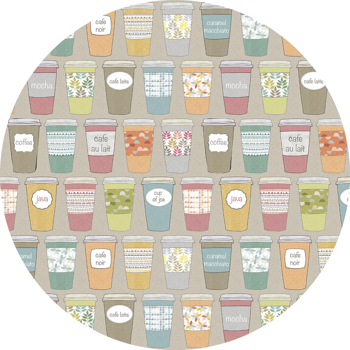 Coffee To Go Mat (P1027)