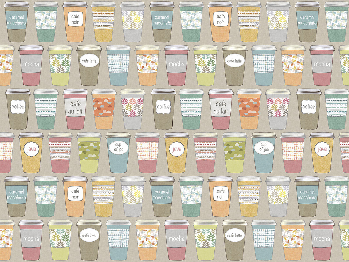 Coffee To Go Mat (P1027)