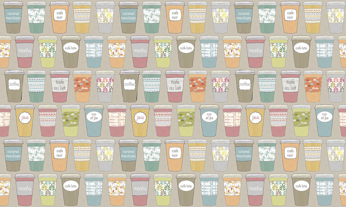 Coffee To Go Mat (P1027)