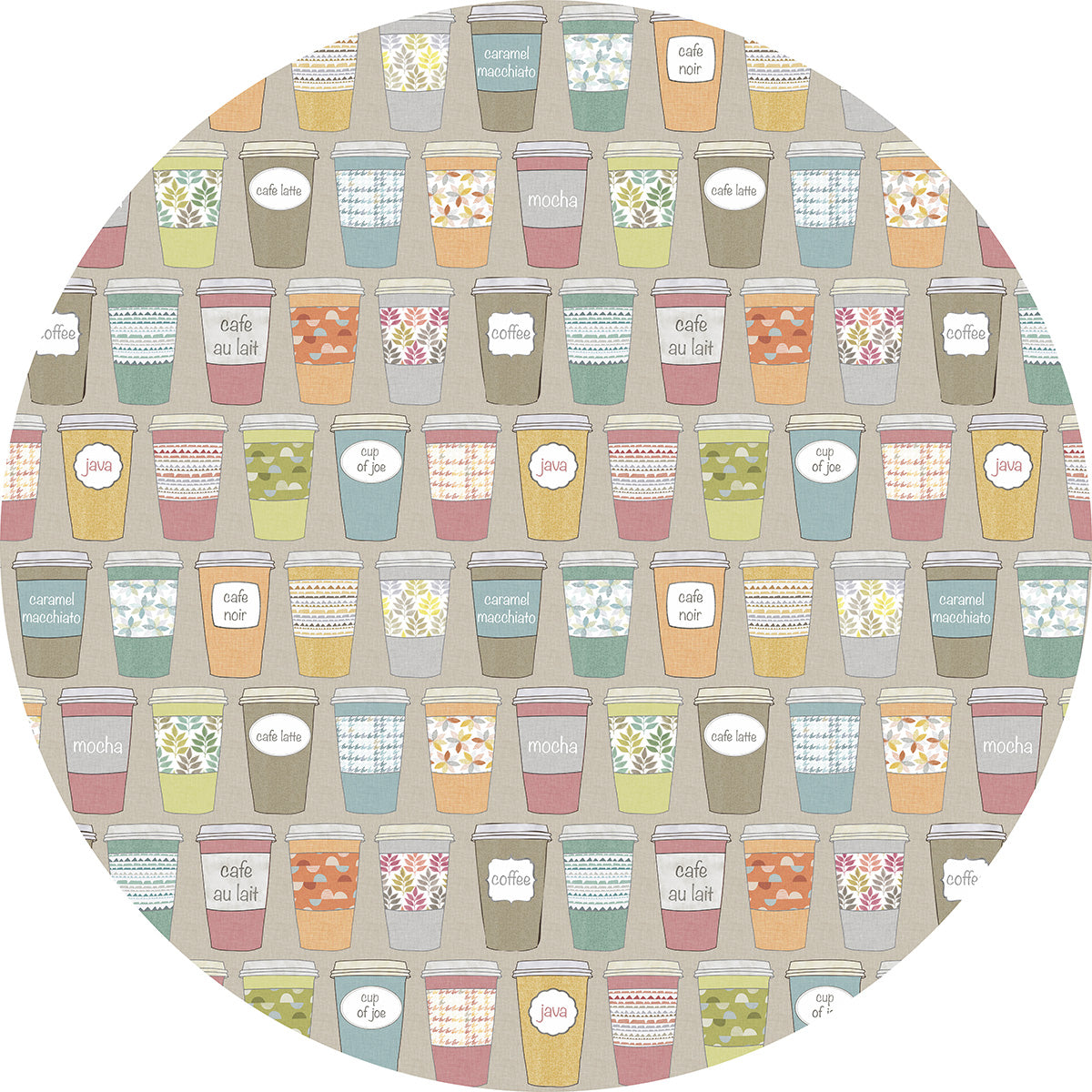 Coffee To Go Mat (P1027)