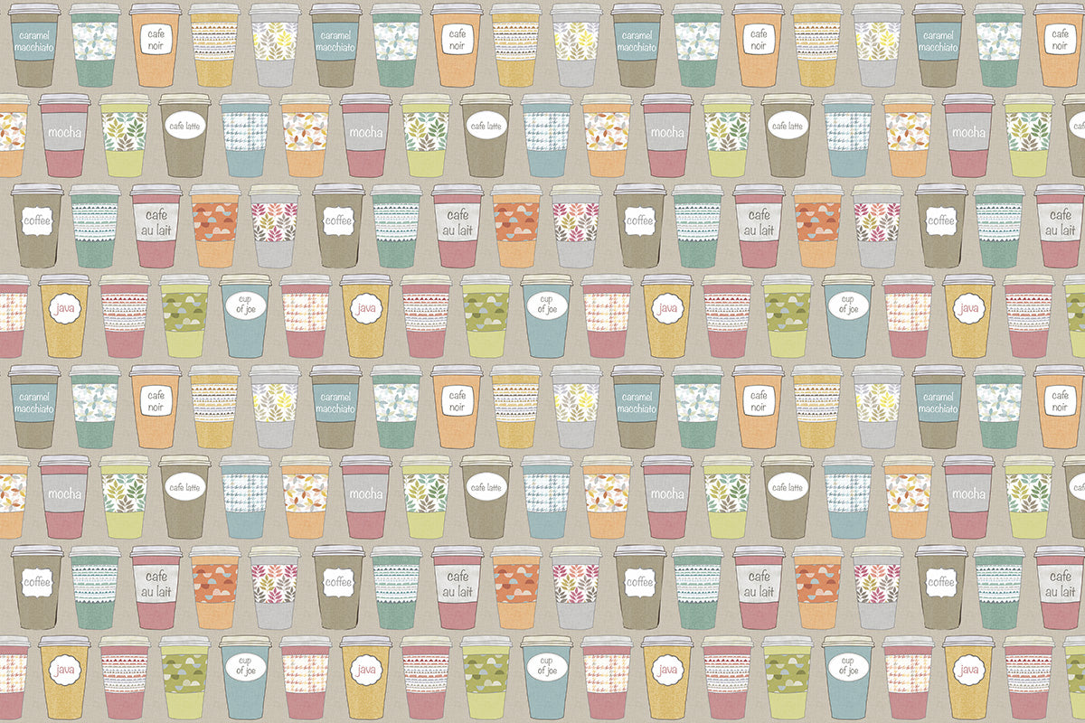 Coffee To Go Mat (P1027)