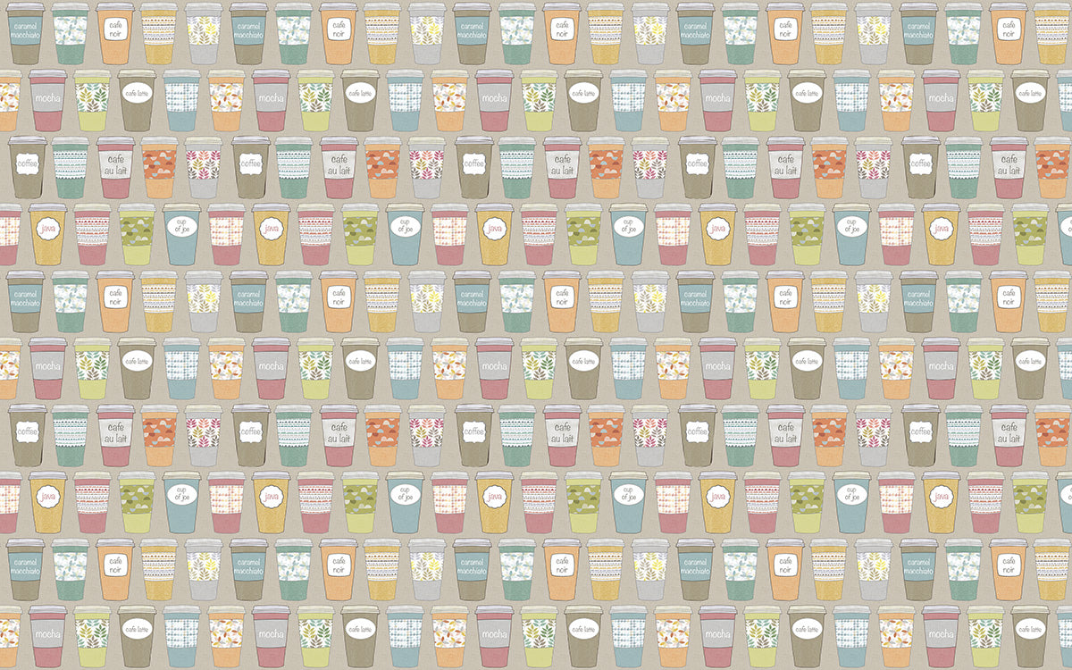 Coffee To Go Mat (P1027)