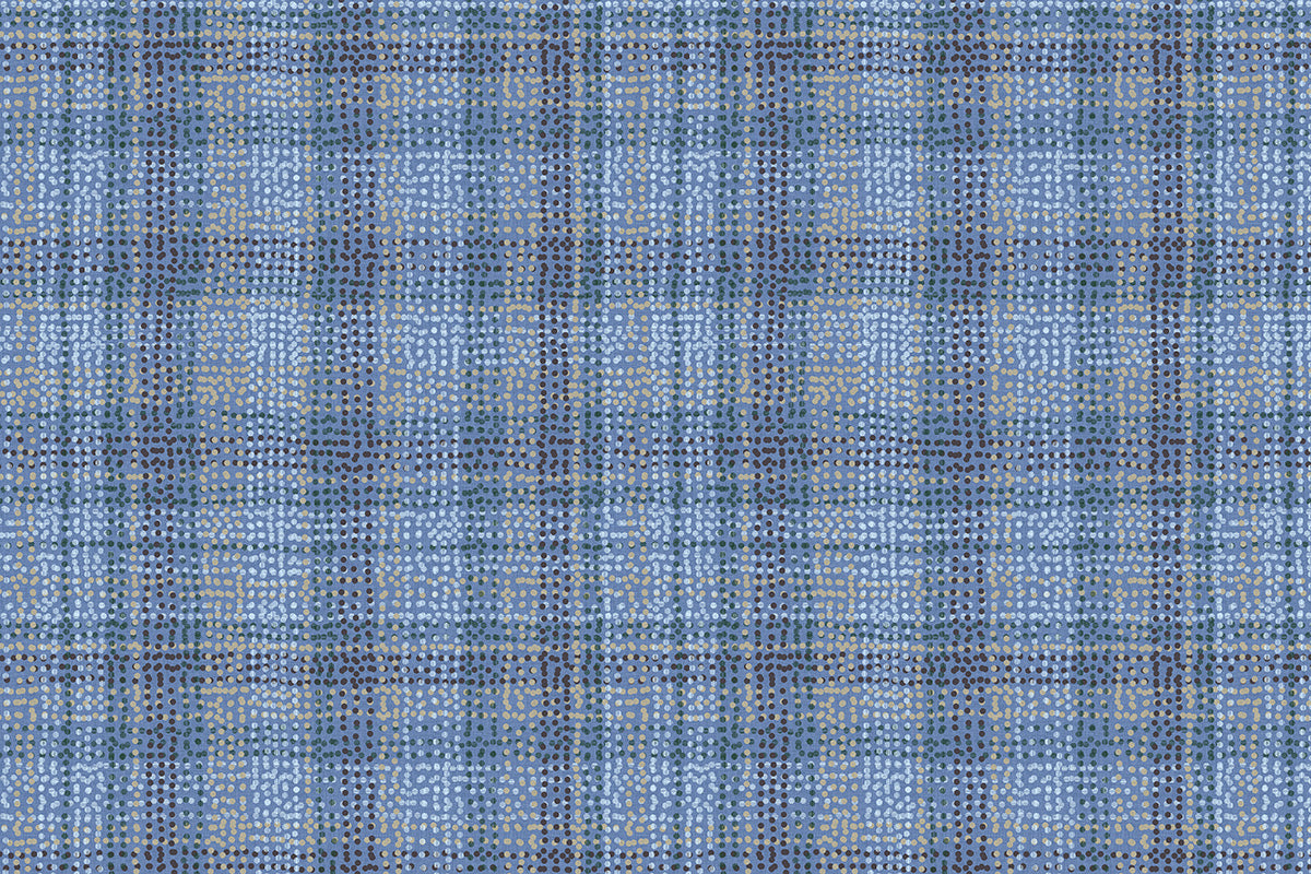 Dotted Plaid Mat (P1180)