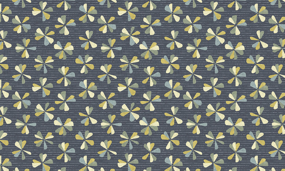 Floral Starburst Mat (P1565)