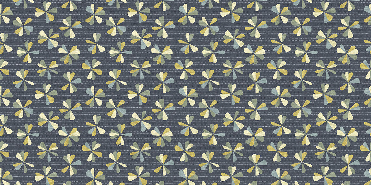 Floral Starburst Mat (P1565)