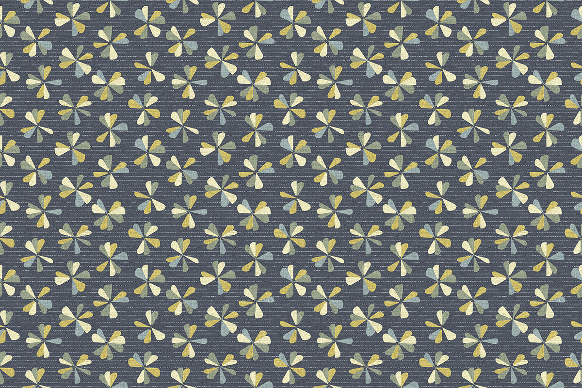 Floral Starburst Mat (P1565)