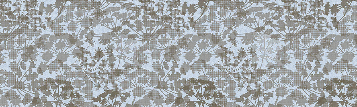 Floral Plaid Mat (P1647)