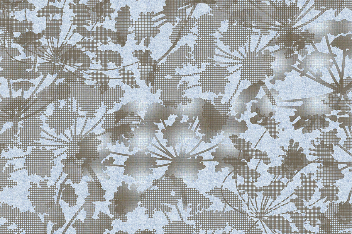 Floral Plaid Mat (P1647)