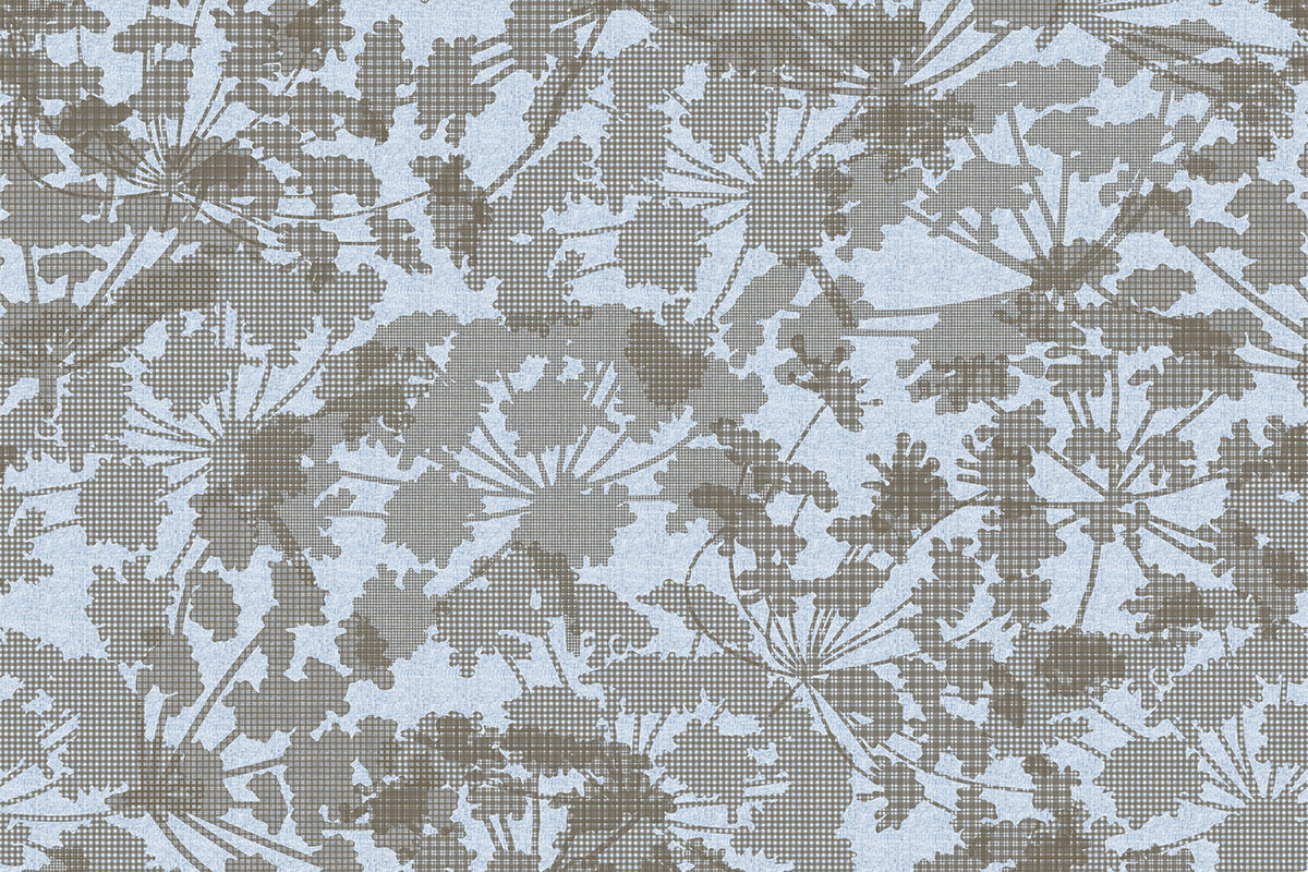 Floral Plaid Mat (P1647)