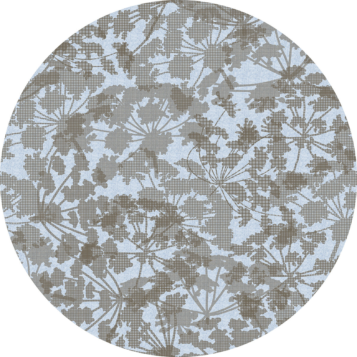 Floral Plaid Mat (P1647)