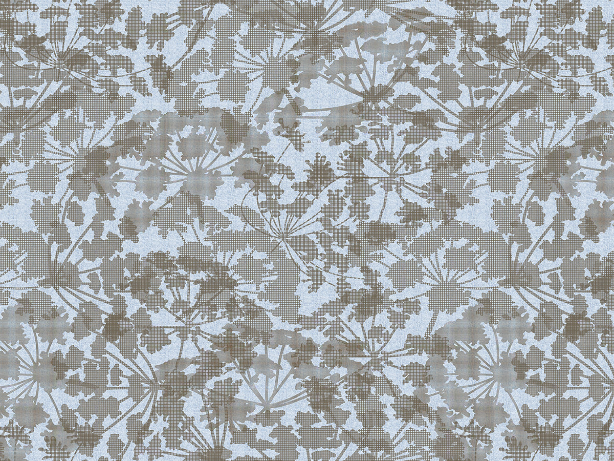 Floral Plaid Mat (P1647)