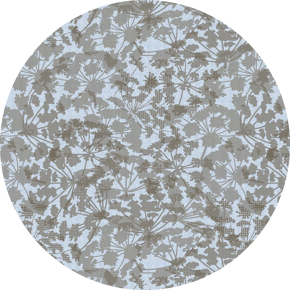 Floral Plaid Mat (P1647)