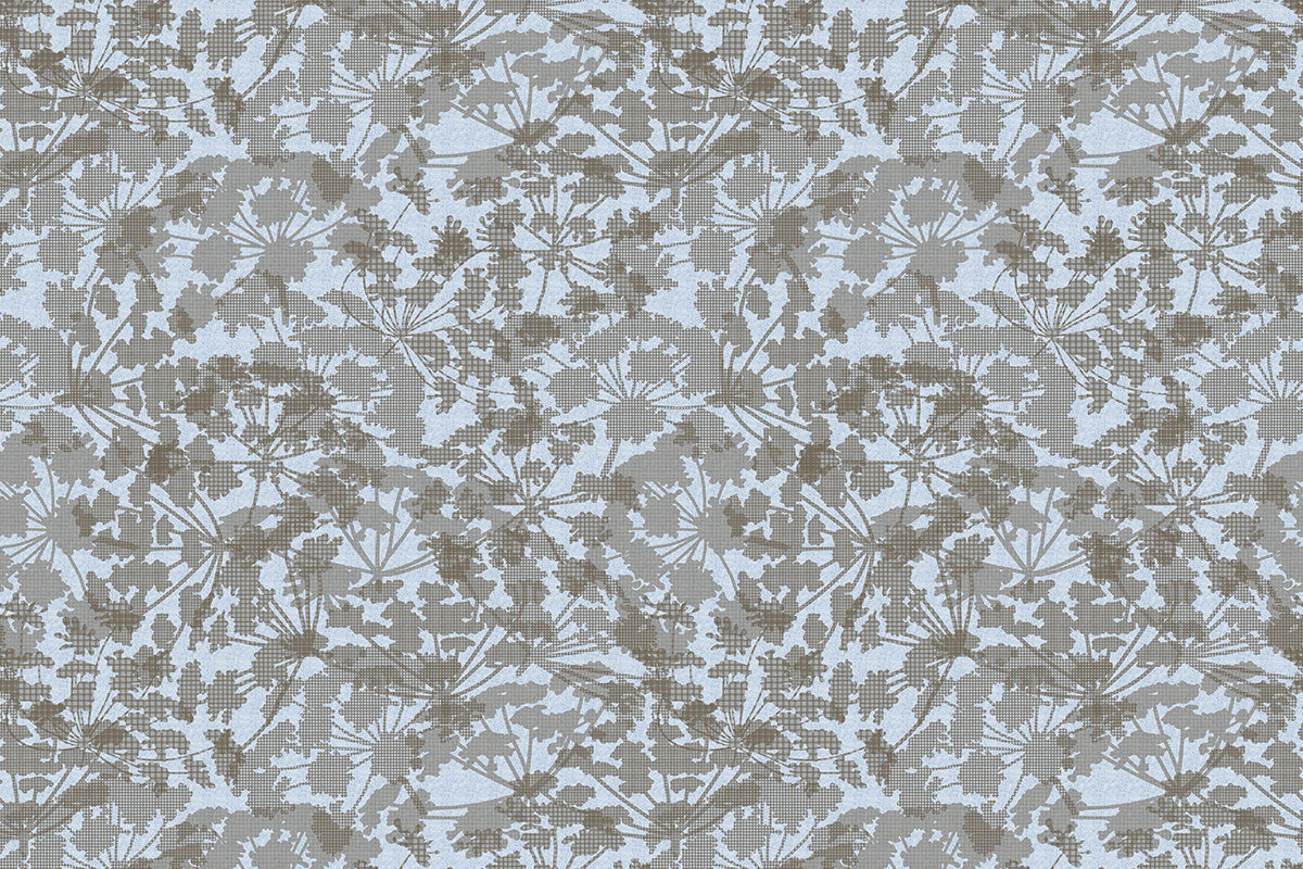 Floral Plaid Mat (P1647)