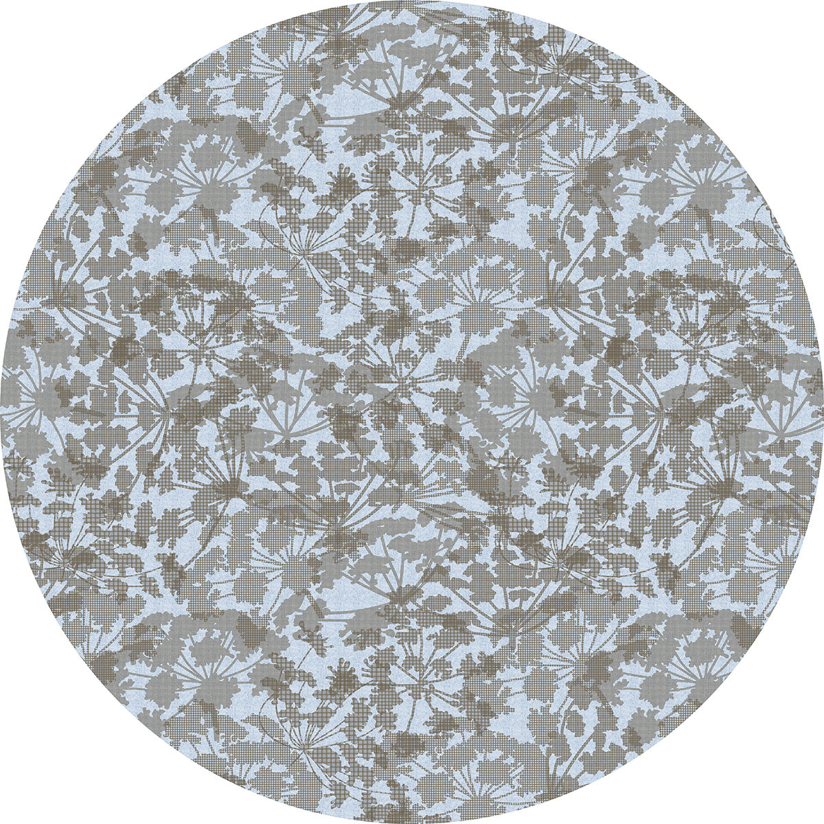 Floral Plaid Mat (P1647)