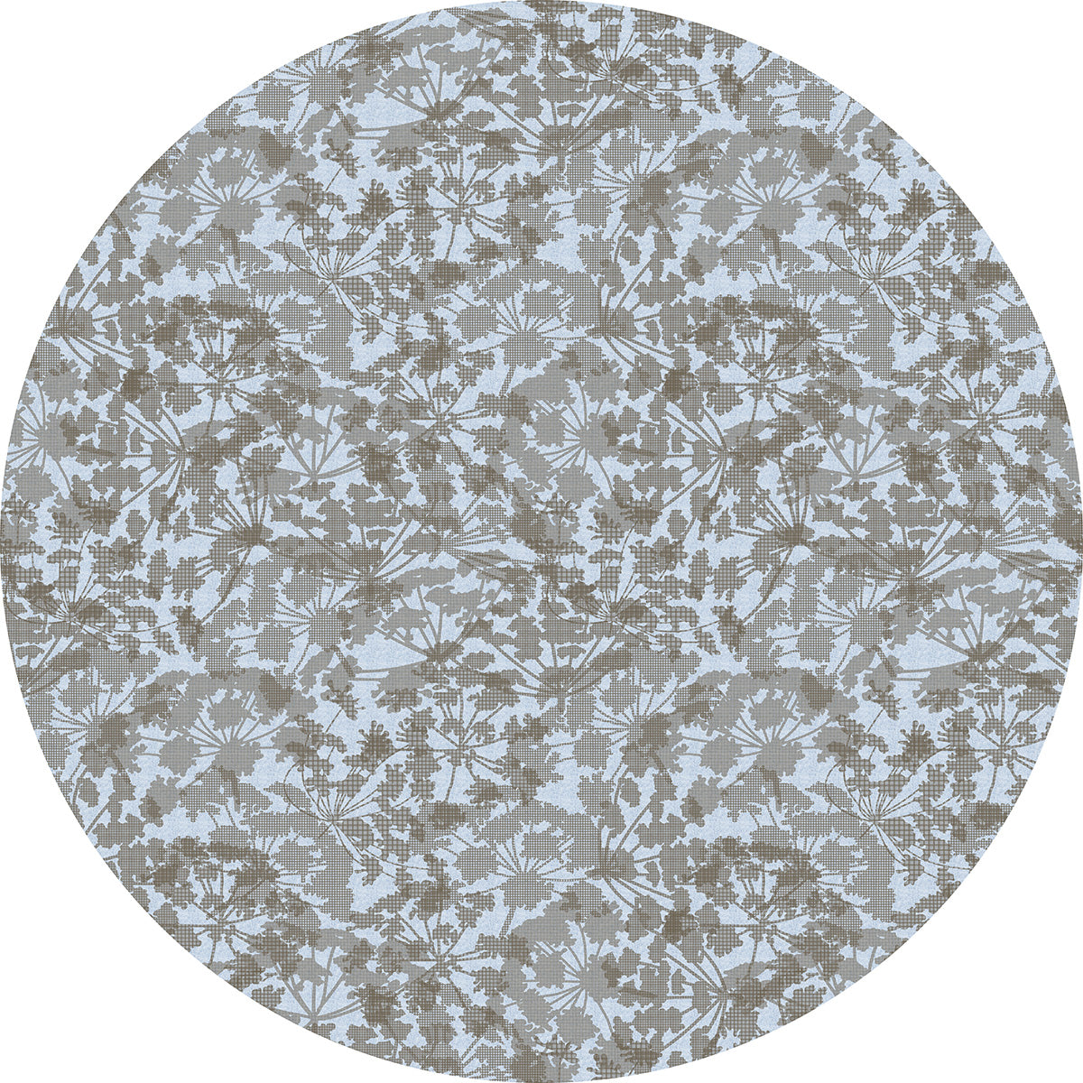 Floral Plaid Mat (P1647)