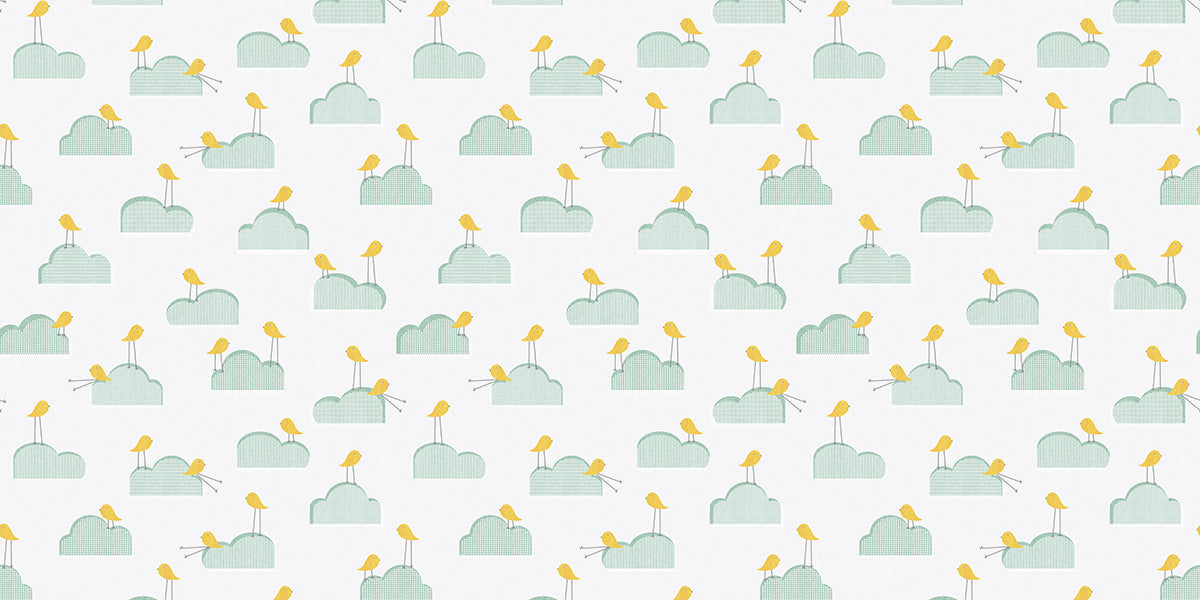 Birds on Clouds Mat (P215)