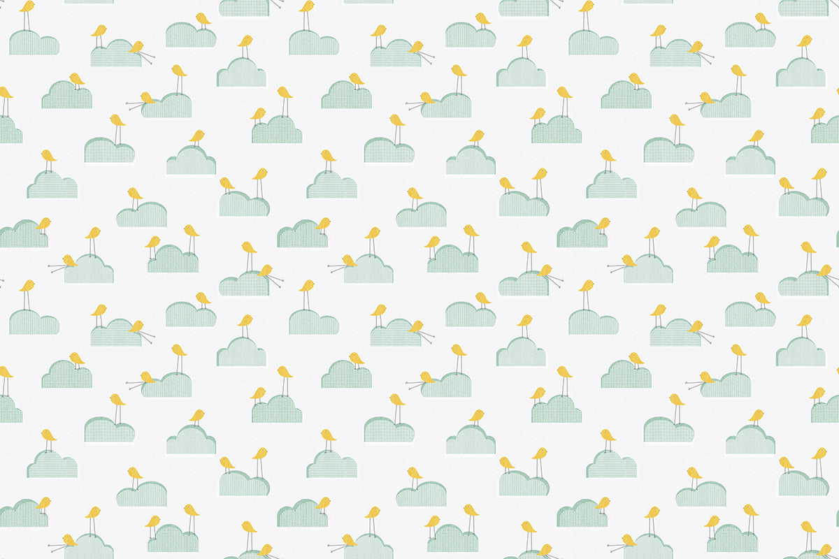 Birds on Clouds Mat (P215)