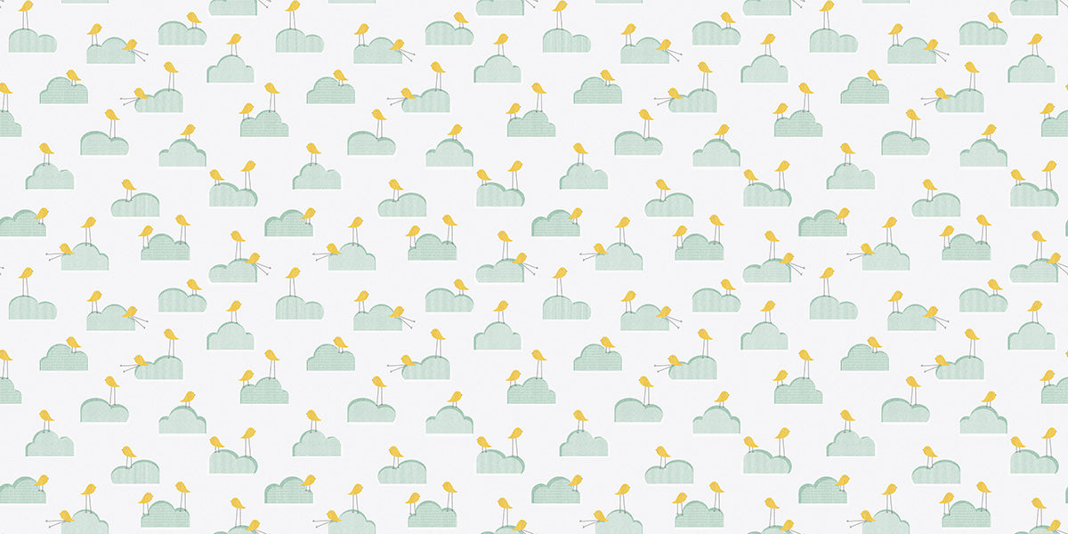 Birds on Clouds Mat (P215)