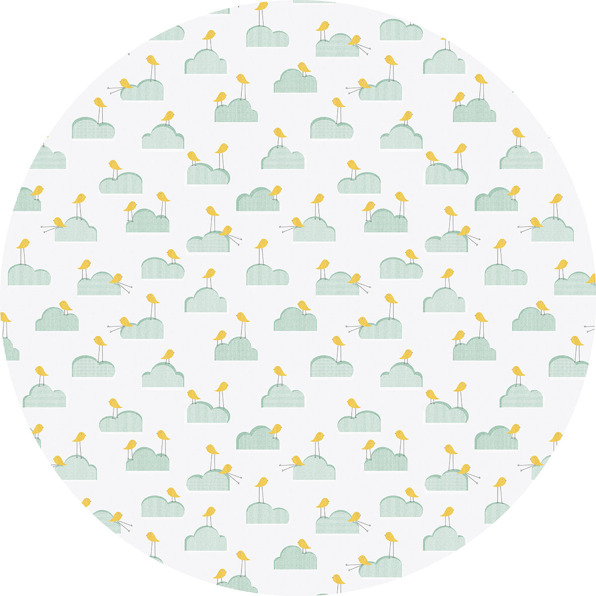 Birds on Clouds Mat (P215)