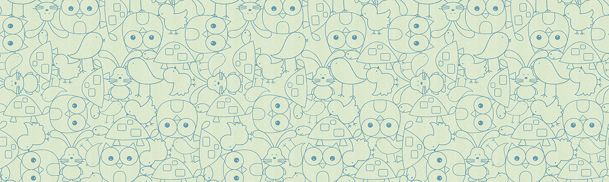 Cute Critters Mat (P394)