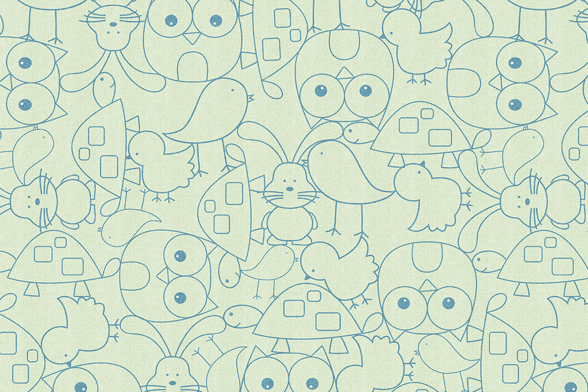 Cute Critters Mat (P394)