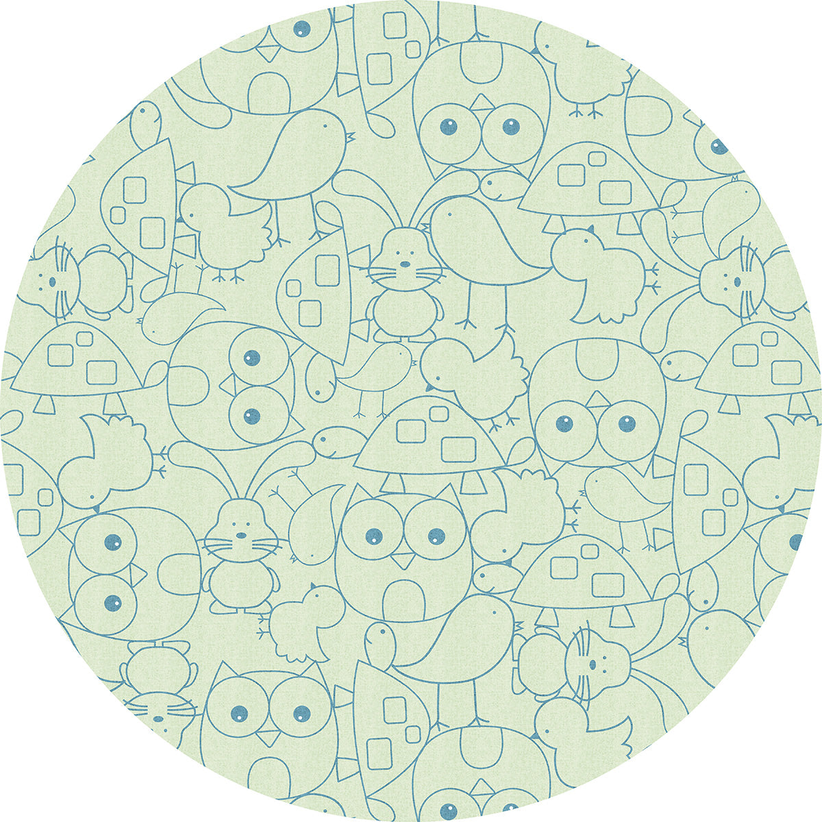 Cute Critters Mat (P394)