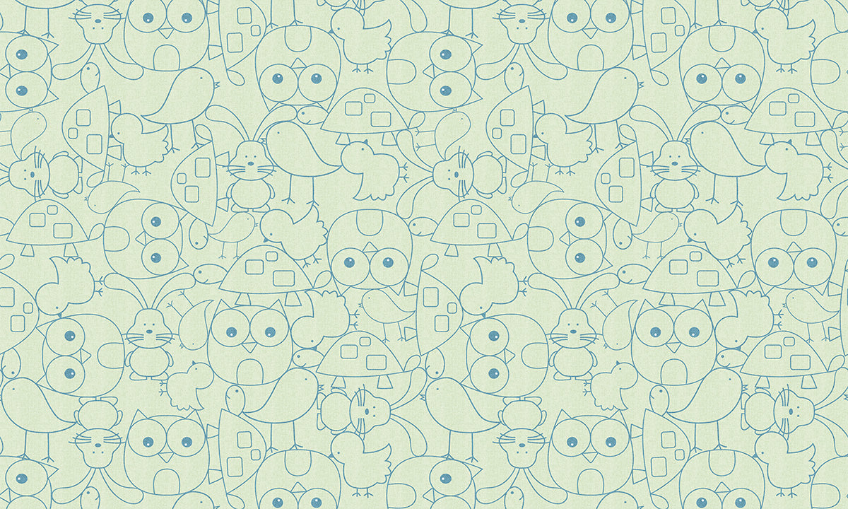 Cute Critters Mat (P394)