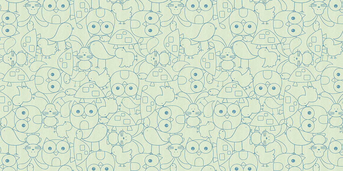 Cute Critters Mat (P394)