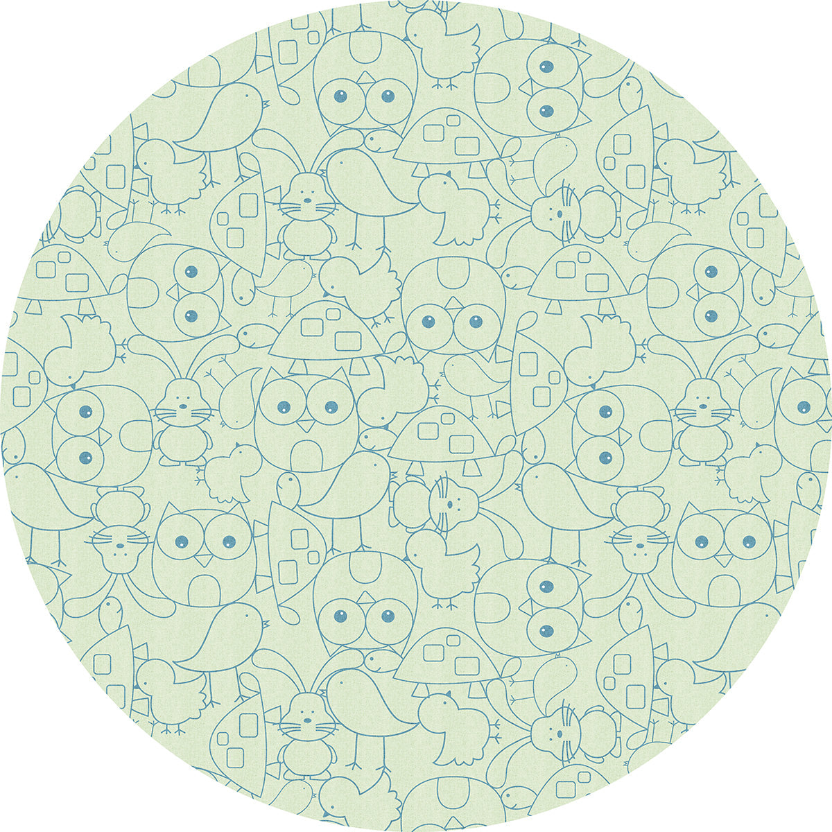 Cute Critters Mat (P394)