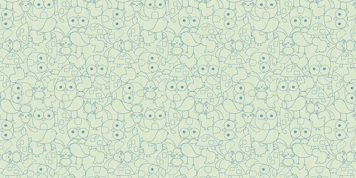 Cute Critters Mat (P394)
