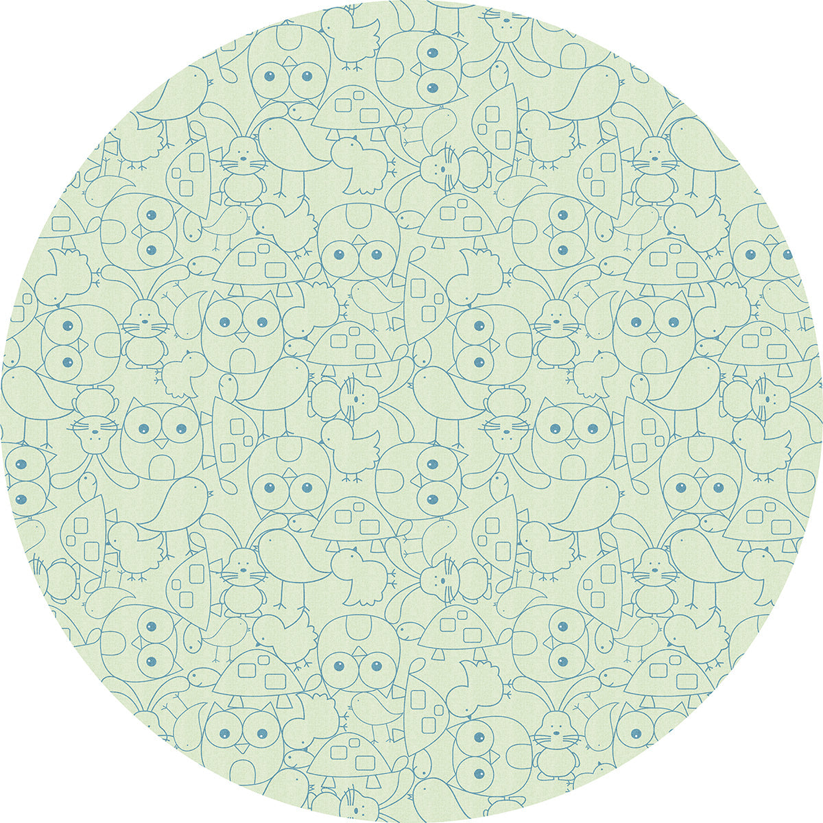 Cute Critters Mat (P394)