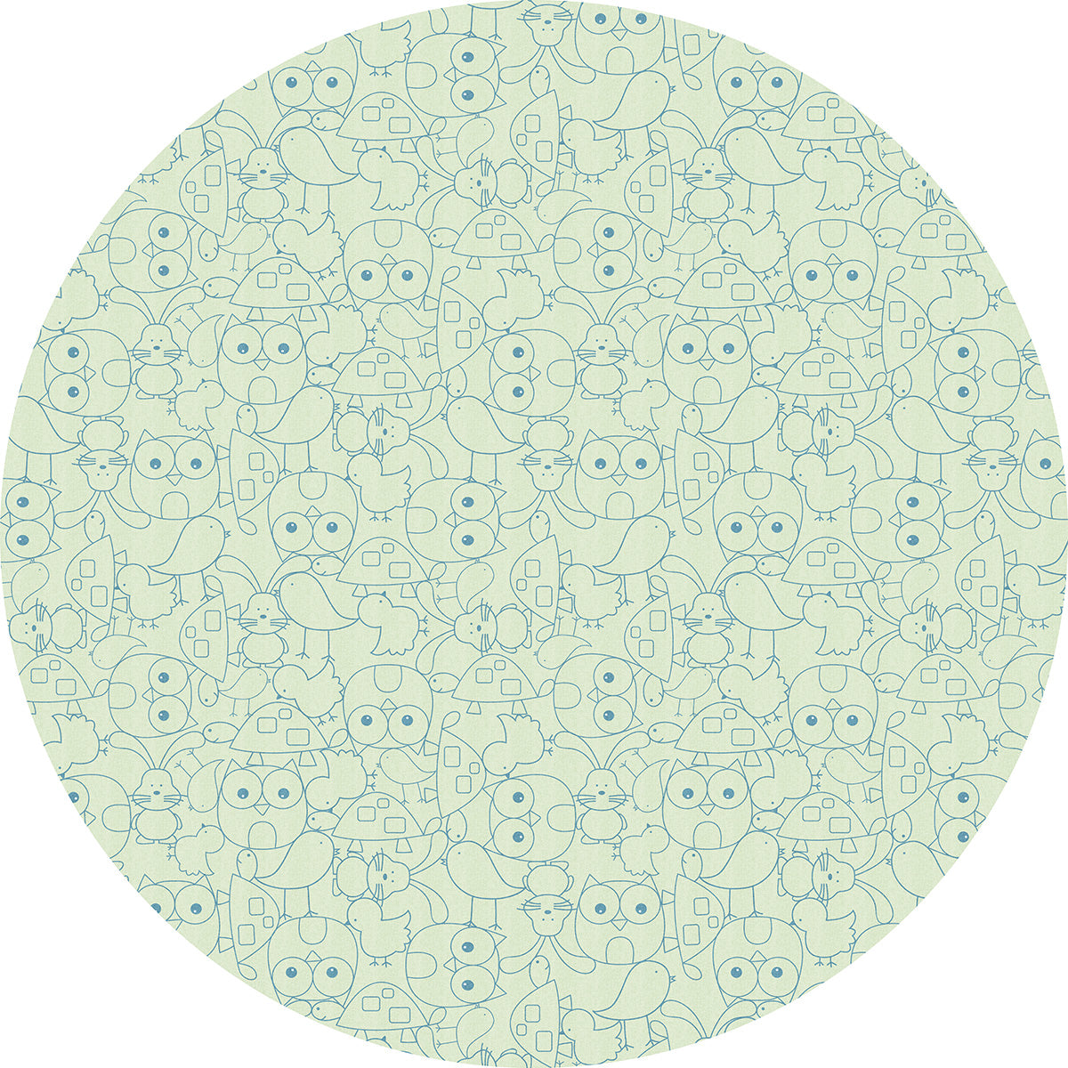 Cute Critters Mat (P394)