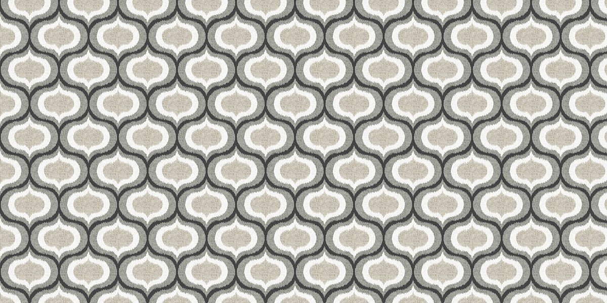 Ikat Ogee Mat (P468)