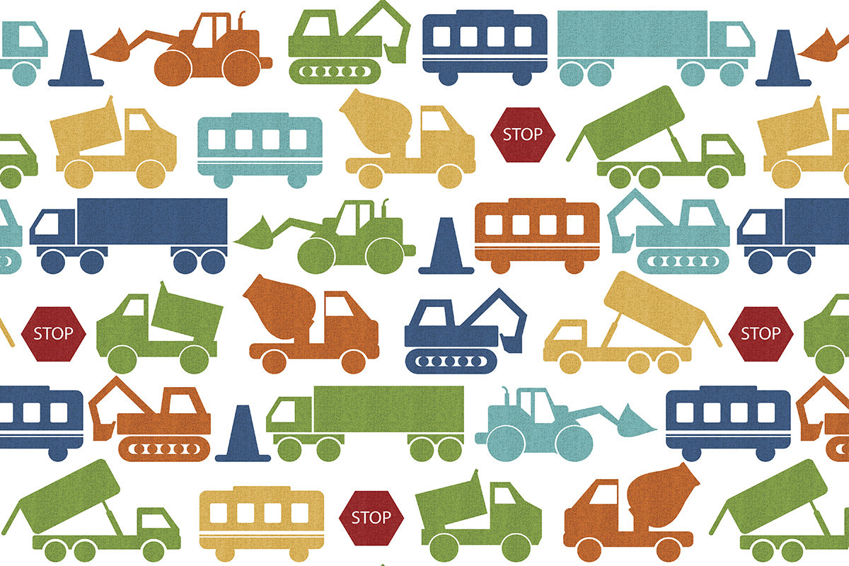 Diggers and Trucks Mat (P532)