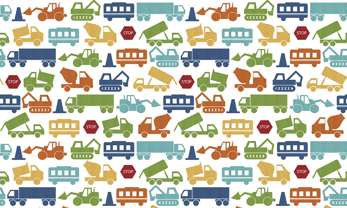 Diggers and Trucks Mat (P532)