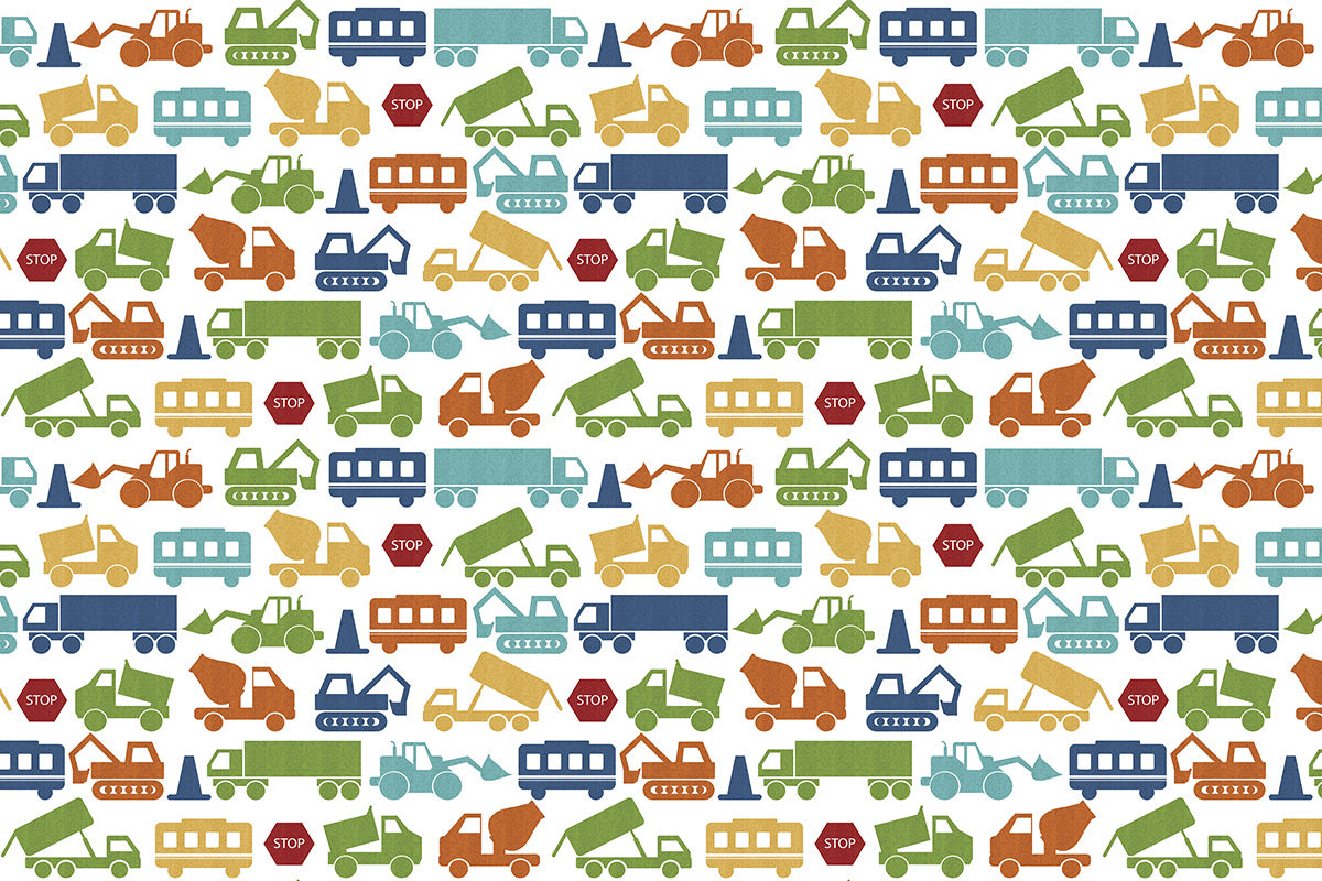 Diggers and Trucks Mat (P532)