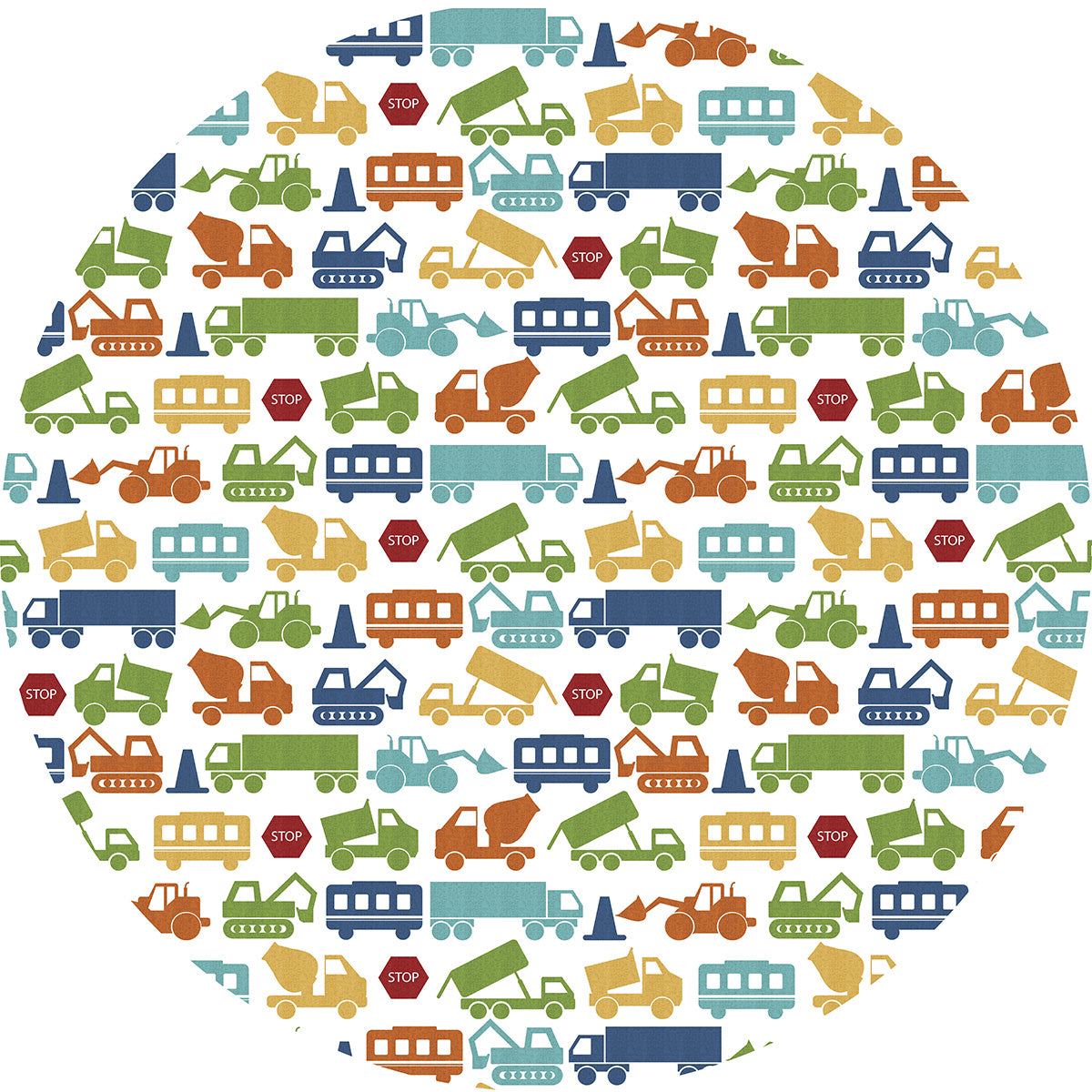 Diggers and Trucks Mat (P532)