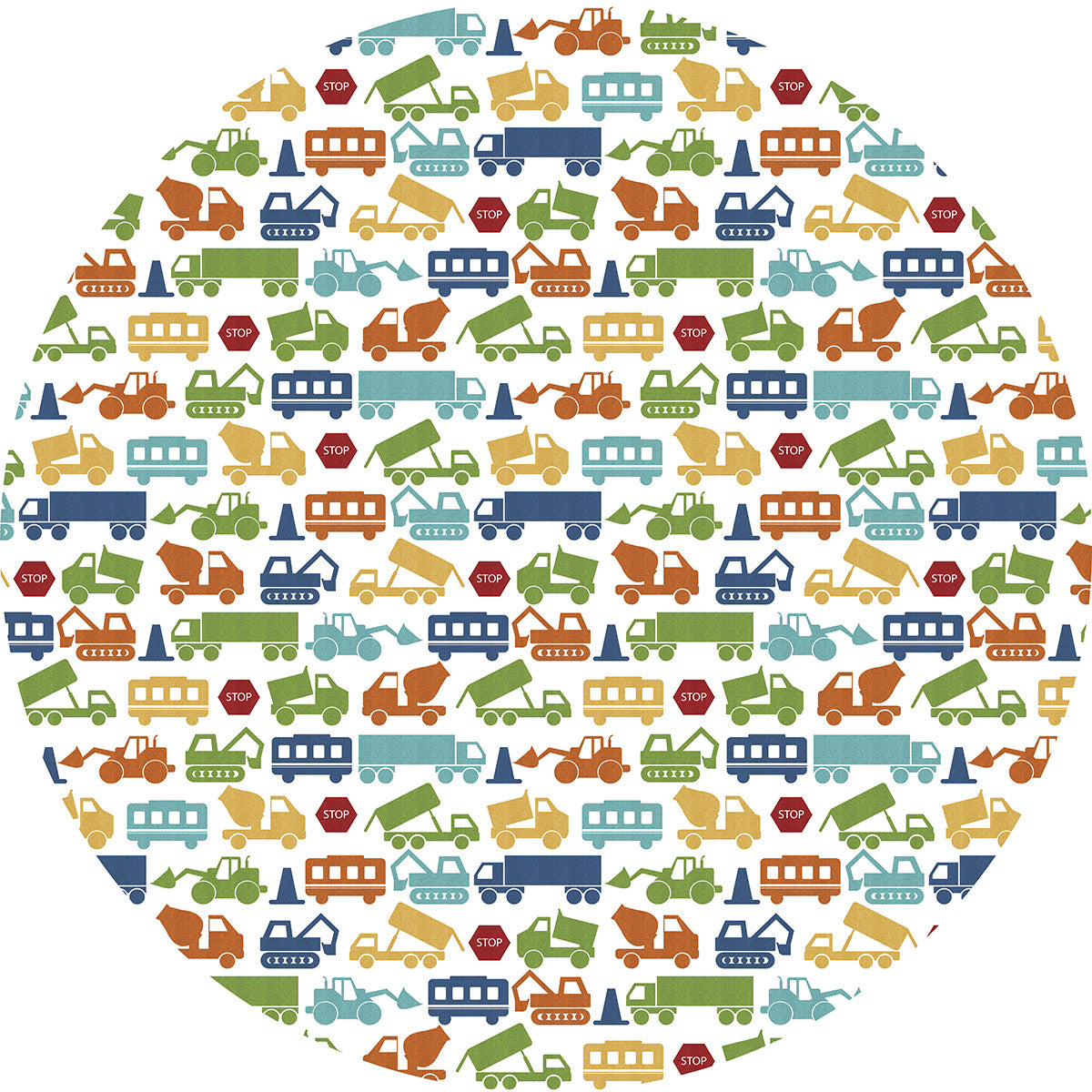 Diggers and Trucks Mat (P532)