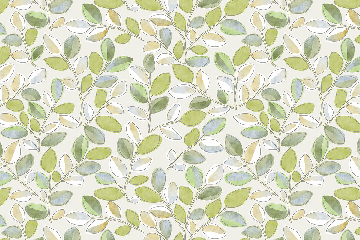 Cherry Plum Leaves Mat (P636)