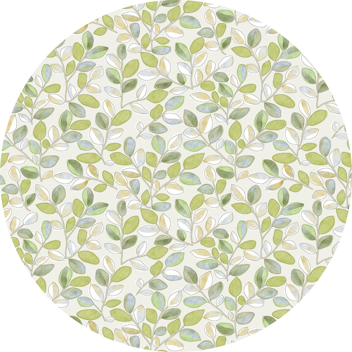 Cherry Plum Leaves Mat (P636)