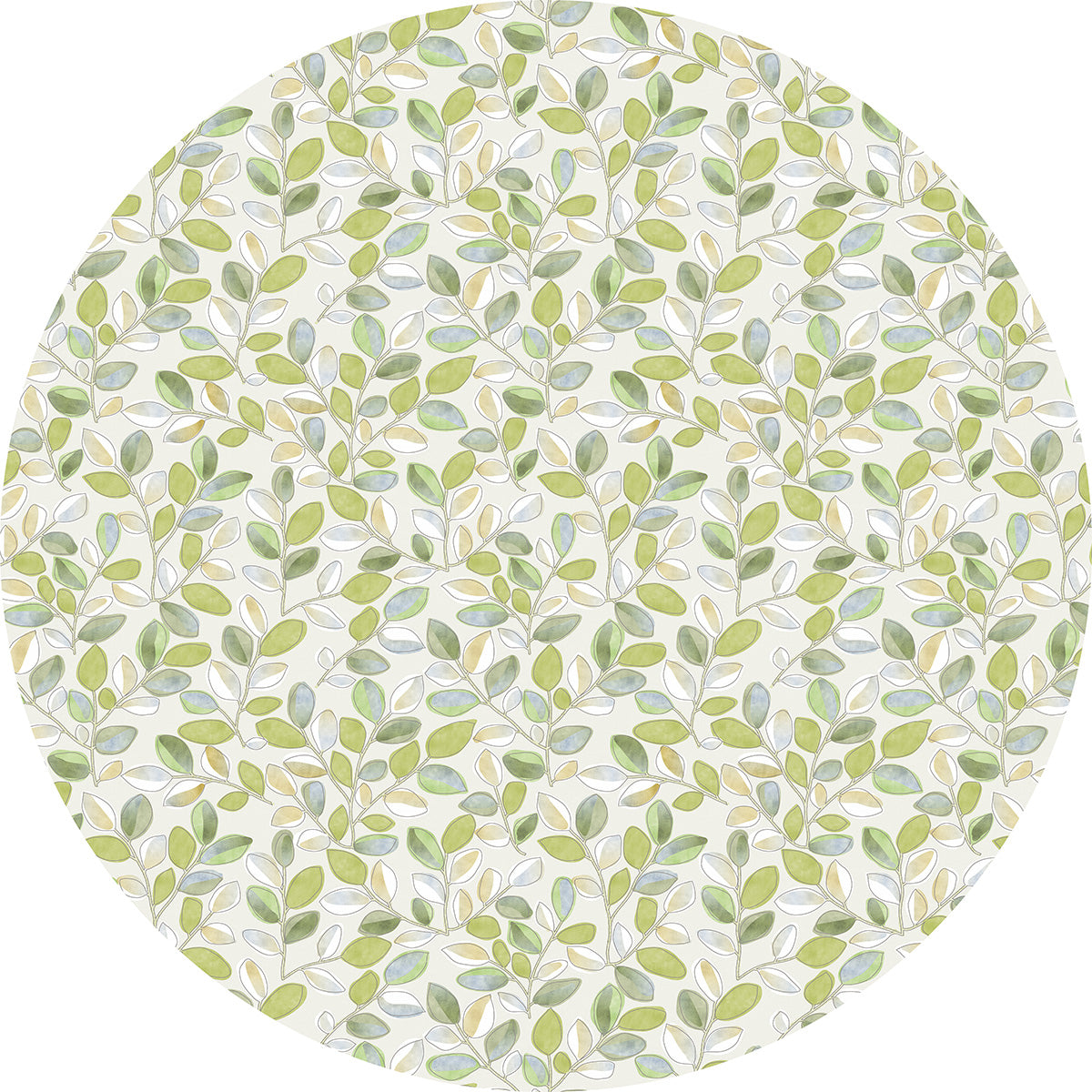 Cherry Plum Leaves Mat (P636)