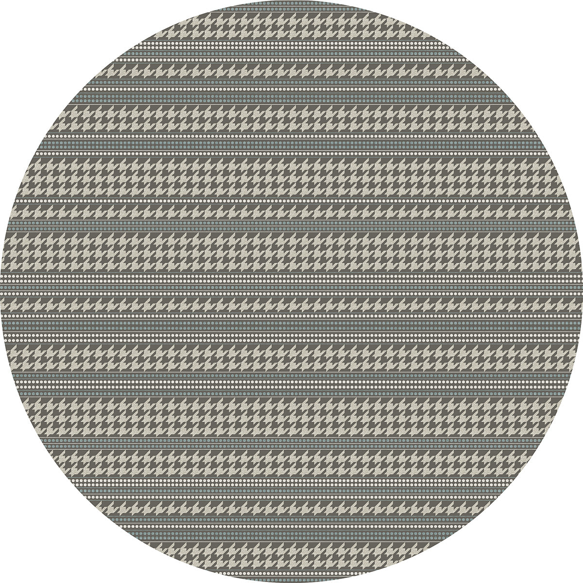 Houndstooth Stripe Mat (P933)