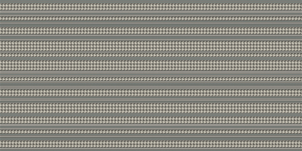 Houndstooth Stripe Mat (P933)