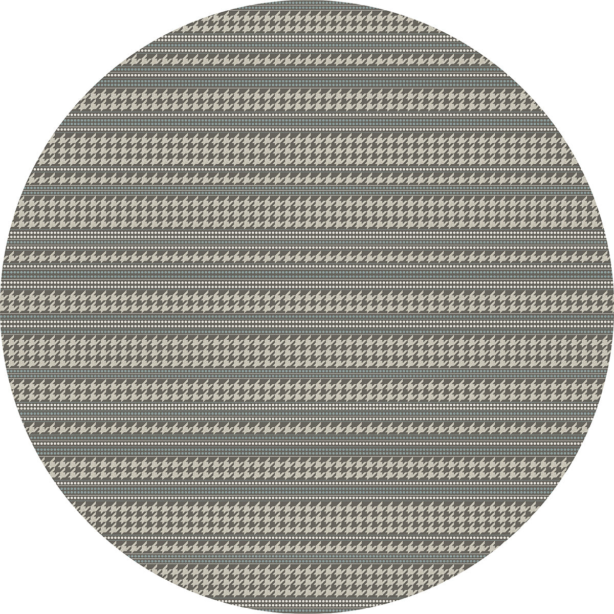 Houndstooth Stripe Mat (P933)