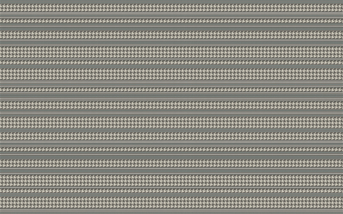 Houndstooth Stripe Mat (P933)