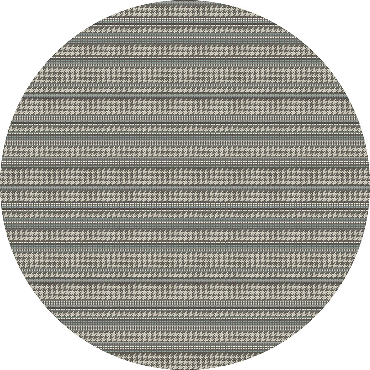 Houndstooth Stripe Mat (P933)