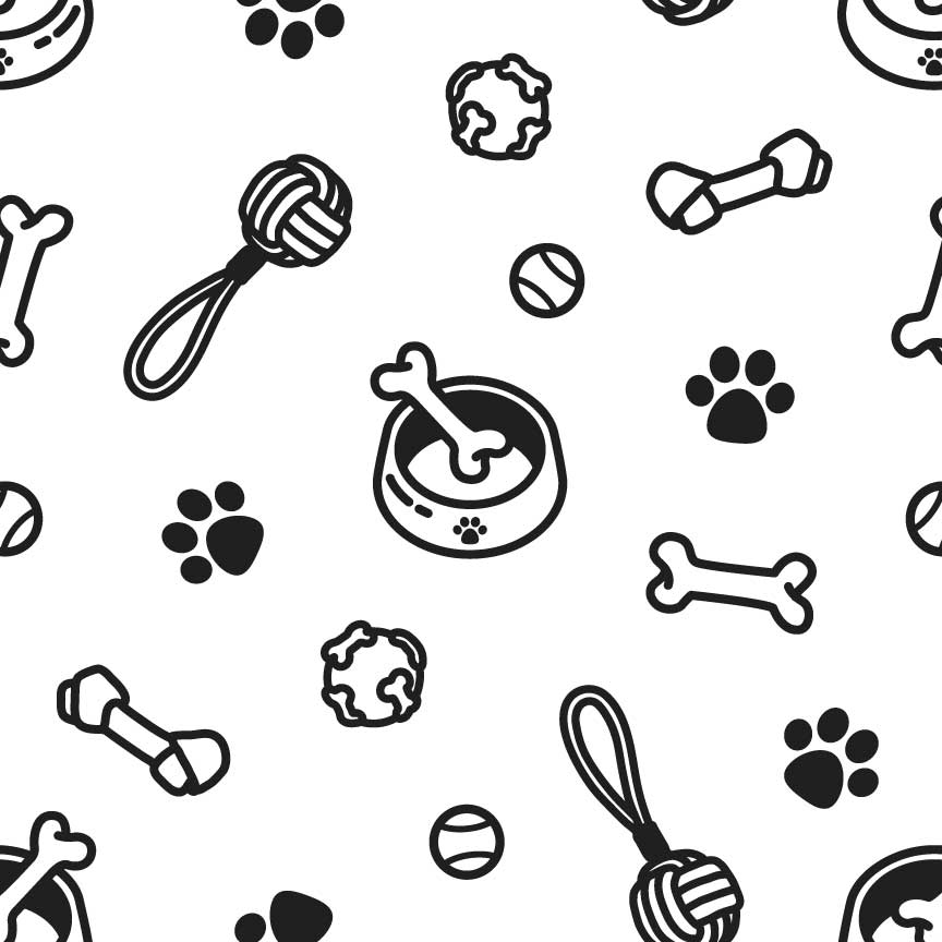 Dog Vinyl Mat